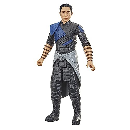 Shang Chi , F0951 Hasbro Marvel Titan Hero Series y la Leyenda de los Diez Anillos Figura de acción 30 cm Toy Wenwu para niños de 4 años en adelante