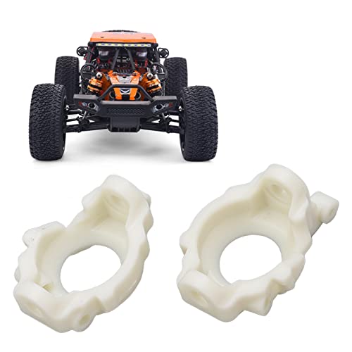 Shanrya RC Car Gauche Droit Base Set Fixe Mount, Mejora el rendimiento de las piezas de repuesto izquierda Right Base C Set Fixed Mount Durable White for RC Car