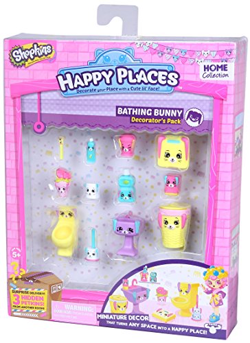 Shopkins Happy Places Decorator Pack Bathing Bunny by Happy Places Shopkins