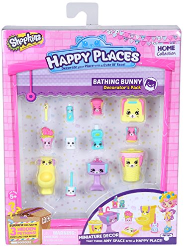 Shopkins Happy Places Decorator Pack Bathing Bunny by Happy Places Shopkins