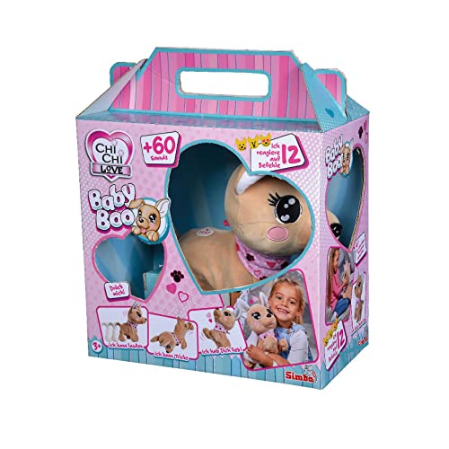 SIMBA TOYS ESPAÑA, S.L. Chi Chi Love Baby Boo Perrito Interactivo