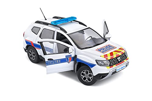 Solido 1804606 Dacia Duster MK2 Aucun Coche Miniatura de la colección, Blanco, 1/18ème