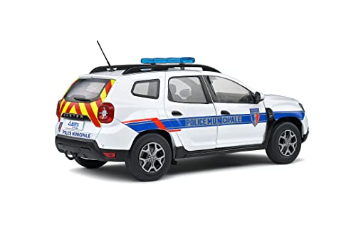 Solido 1804606 Dacia Duster MK2 Aucun Coche Miniatura de la colección, Blanco, 1/18ème