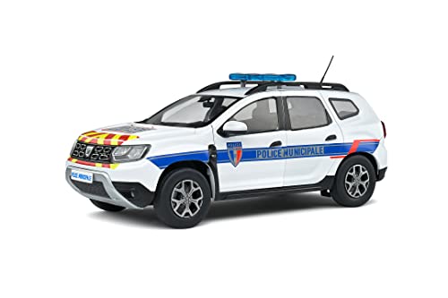 Solido 1804606 Dacia Duster MK2 Aucun Coche Miniatura de la colección, Blanco, 1/18ème