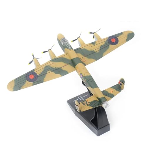 SONNIES Modelo De Avión Militar De Simulación De Aleación De Bombardero Lancaster, Decoración De Colección De Adornos De Recuerdo, Escala 1:144