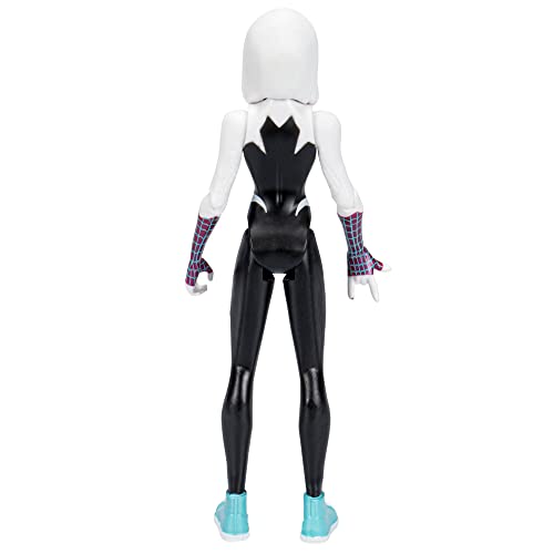 Spider-man Marvel Across The Spider-Verse - Figura de Spider-Gwen de 15 cm con Accesorio - A Partir de 4 años