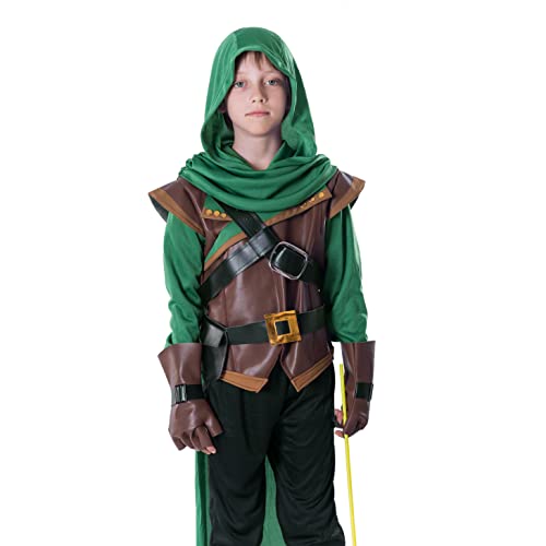 Spooktacular Creations Robin Hood Disfraz infantil (pequeño (5-7 años))