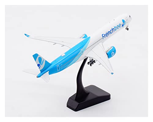 SQFZLL Modelos De Aviones De Aleación a Escala Modelo de avión de aleación de A350-1000 F-HMIX de aviación de Abeja Francesa a Escala 1:400 Configuración De La Escena del Avión