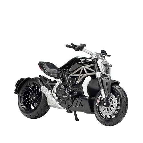 SQFZLL para los Amantes de los Amigos de la Familia Suspensión Operable Modelo De Motocicleta Fundida A Presión 1:18 para: 2016 Ducati Xdiavel S Coleccionables