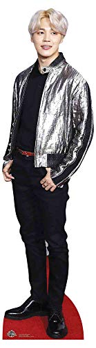 Star Cutouts CS905 BTS Bangtan Boy Silver Jacket r Park_Ji_Min (Star Mini) 90 cm de alto, multicolor