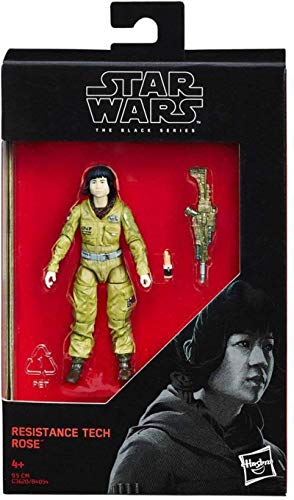 Star Wars 2017 The Black Series Resistance Tech Rose (The Last Jedi) Action Figure 3.75 Inches