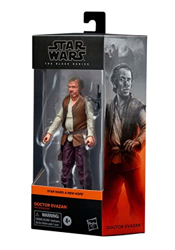 Star Wars Hasbro F18735X0 The Black Series Figura de Colección de Doctor Evazan, a Escala de 15 cm, Nueva Esperanza, Edad 4+