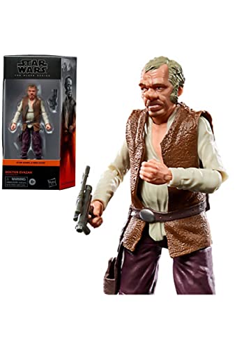 Star Wars Hasbro F18735X0 The Black Series Figura de Colección de Doctor Evazan, a Escala de 15 cm, Nueva Esperanza, Edad 4+