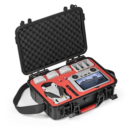 STARTRC Mini 4 Pro Case Estuche rígido Impermeable para dji Mini 4 Pro/Mini 3/Mini 3 Pro Accesorios (Mini 4 Pro/Mini 3/Mini 3 Pro RC/N1/N2)