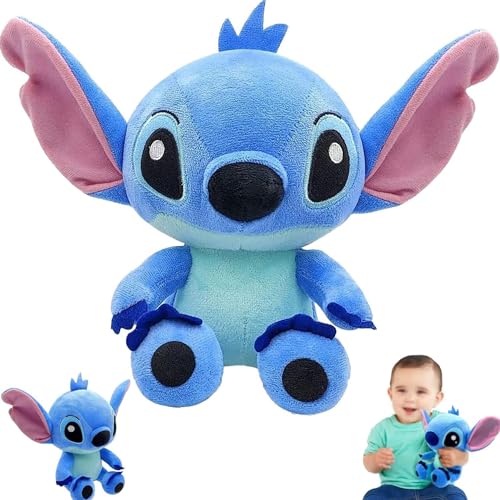 Stitch Juguete Muñeco Suave Lindos 20cm, Animal de Peluche de la pelicula Disney Lilo y Stitch, Adecuado para Todas Las Edades