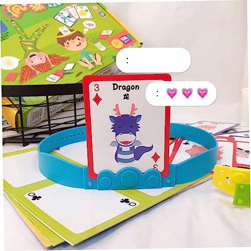 STOBOK 1 Juego De Juguetes Tarjeta De Juguete Juguete Educativo Creativo Juego Divertido Rompecabezas De Póquer para Niños Bebé Adivina La Música