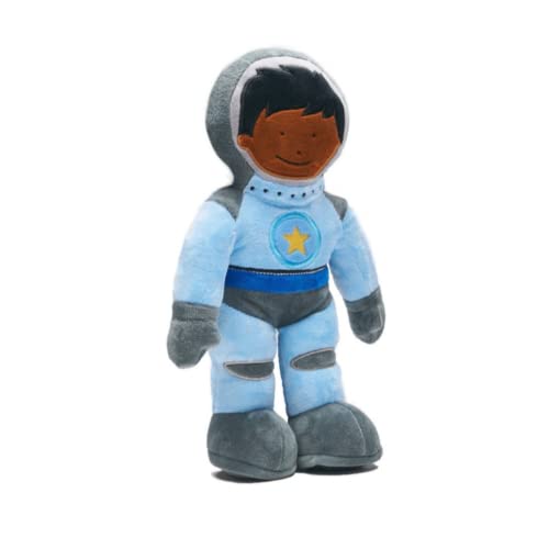 Storklings Astronauta Teddy - Peluche espacial de peluche con un traje espacial azul oscuro