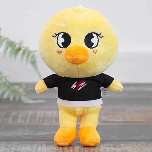 Stray Kids Peluche 21cm Skzoo Peluche, Dibujos animados Anime Niños Callejeros Peluche Skz Peluches suaves (Bbokari)