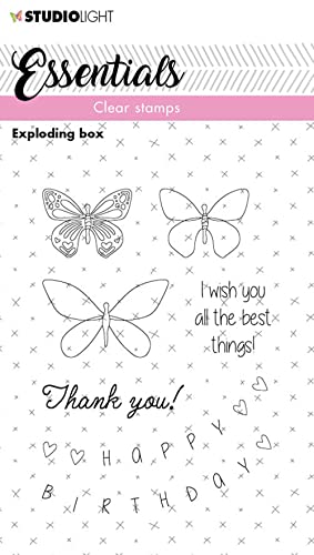 Studio Light Essentials Clear Stamp-Nr. 145, Exploding Box