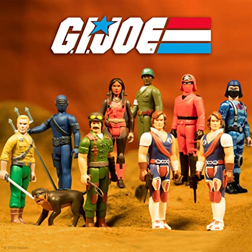 SUPER7 Super 7 Figura de reacción G.I. Joe Xamot de 9,5 cm