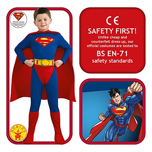 Superman Costume - Child's Fancy Dress - Medium (disfraz)