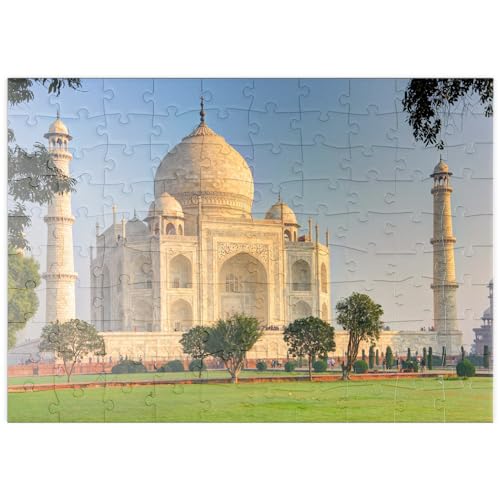 Taj Mahal, Agra, Uttar Pradesh, India - Premium 100 Piezas Puzzles - Colección Especial MyPuzzle de Puzzle Galaxy