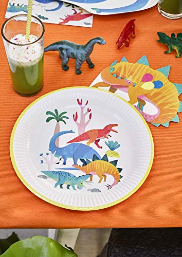 Talking Tables DINO-NAPKIN-DINO Party Dinosaurs Shaped Napkin 16Pk