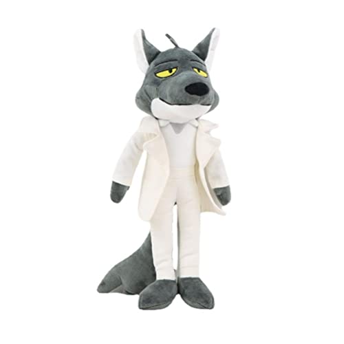 The Bad Guys Plush Toy, Tarantula Mr. Wolf Peluche de Bad Guy, muñeco de anime, lindo anime personajes hacker araña, cojín de peluche, regalo ideal para fans