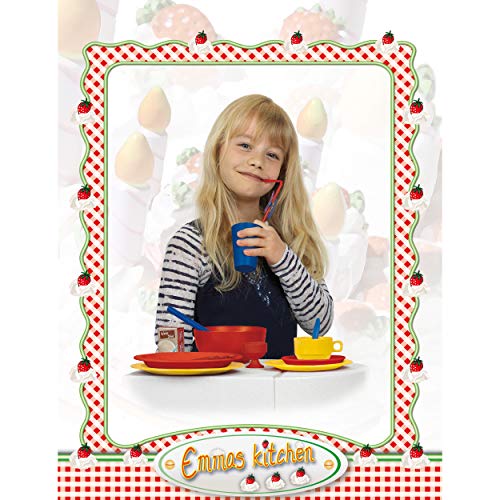 Theo Klein-9255 Emma's Kitchen, Accesorios De Cocina, Dinner Set, Edad 2+, Juguete, Multicolor (9255)