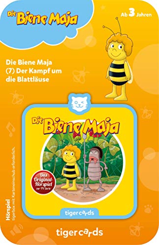 tigermedia tigercard Bee Maja La Lucha por los áfidos Hermosos Juegos de Escucha para niños Viajes en Coche tigerbox audiolibros Canciones Infantiles