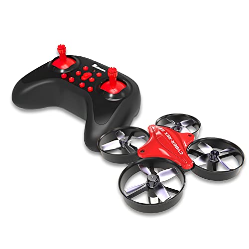 Tiny Hawk Cyber-Rex S620 Mini Drone para Niños, Drone Helicopteros Quadcopter RC con Modo sin Cabeza,Retención de Altitud, 3D Flips, 3 Modos de Velocidad, 2 Baterías, Regalo para Niños y Principiantes