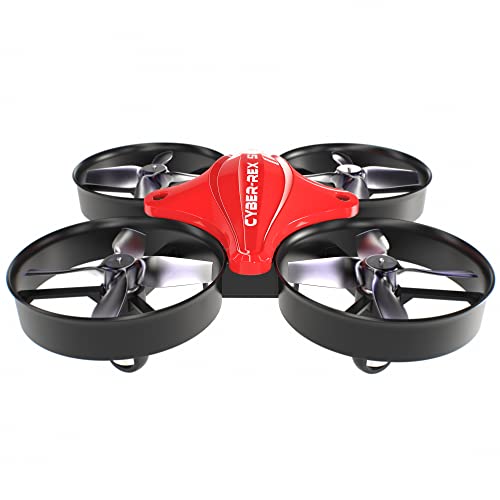 Tiny Hawk Cyber-Rex S620 Mini Drone para Niños, Drone Helicopteros Quadcopter RC con Modo sin Cabeza,Retención de Altitud, 3D Flips, 3 Modos de Velocidad, 2 Baterías, Regalo para Niños y Principiantes