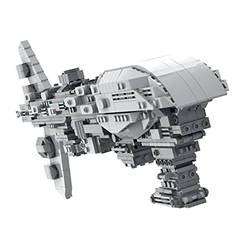 TIWI Technik Sci-fi MOC-101491 - Juego de construcción de 1090 bloques de construcción de sujeción, grupo de ataques imperiales Mark I, colección exclusiva MOC, compatible con Lego Star Wars