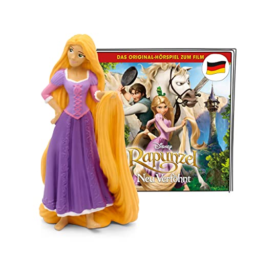 tonies Disney Rapunzel - Figuras de música para caja de tonia, juego de música original para niños a partir de 4 años, tiempo de reproducción aprox. 57 minutos