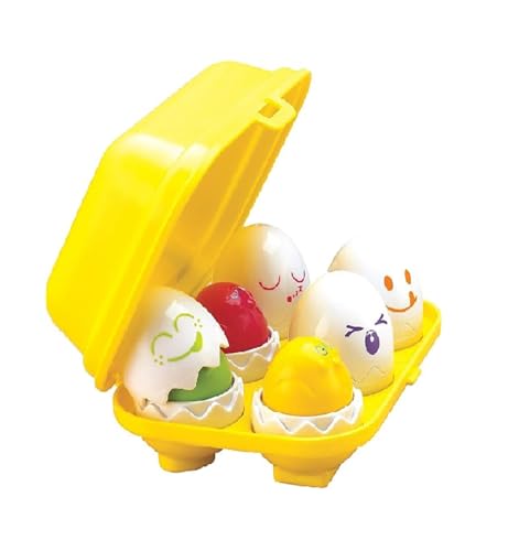 Toomies Eggs NUEVOS Huevos Hide and Squeak, Multicolor, Large ([Tomy] E73560)