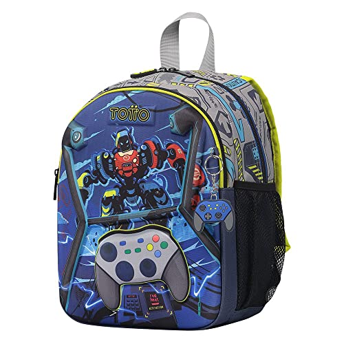 TOTTO Mochila escolar pequeña de videojuegos - Monark TAMAÑO PEQUEÑO