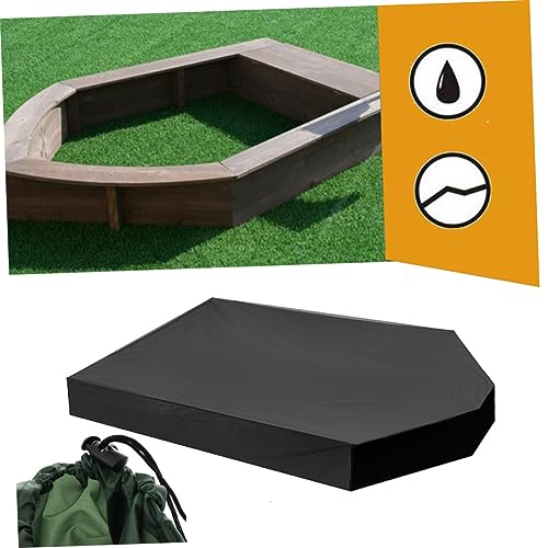 TOYANDONA 1 Pc Juguetes Al Aire Tapas De Arenero con Cordón Marco De La Cubierta De La Piscina Dosel De Pozo De Arena Cubierta De Pozo De Fuego Cubierta De Lona Exterior GAI GAI Niño