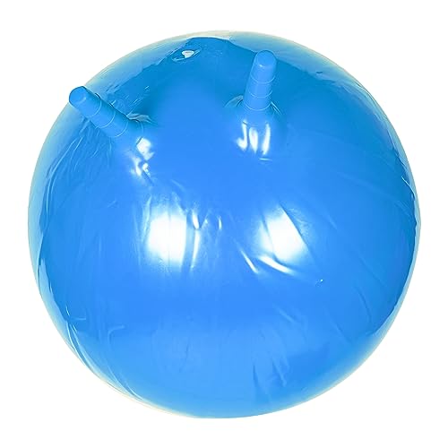 Toyvian Bola De Salto De Croissant Tolva Inflable Juguete De Tolva De Cerdo Pelotas para Saltar Tolva Espacial Inflable Pelota Hinchable Niño Adulto Cloruro De Polivinilo Potro De Madera