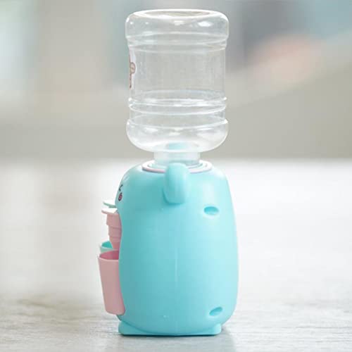 Toyvian Dispensador De Agua para Niños Fuentes De Agua para Ratones Dispensador De Jugo De Dispensador De Agua En Miniatura El Plastico Salida Doble Enfriador De Agua Niño Pequeño