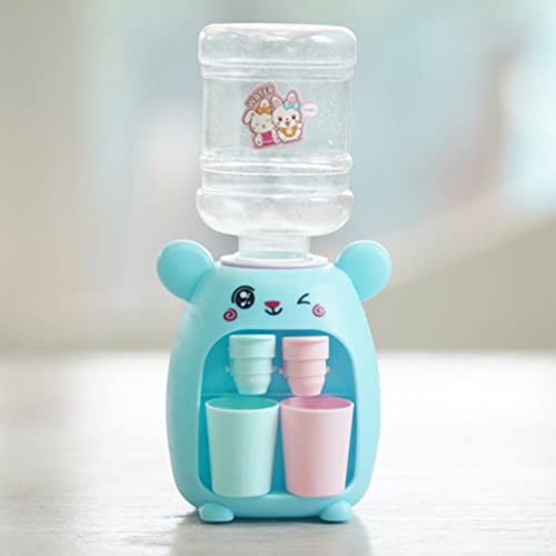 Toyvian Dispensador De Agua para Niños Fuentes De Agua para Ratones Dispensador De Jugo De Dispensador De Agua En Miniatura El Plastico Salida Doble Enfriador De Agua Niño Pequeño