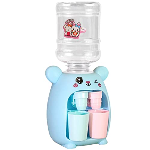 Toyvian Dispensador De Agua para Niños Fuentes De Agua para Ratones Dispensador De Jugo De Dispensador De Agua En Miniatura El Plastico Salida Doble Enfriador De Agua Niño Pequeño