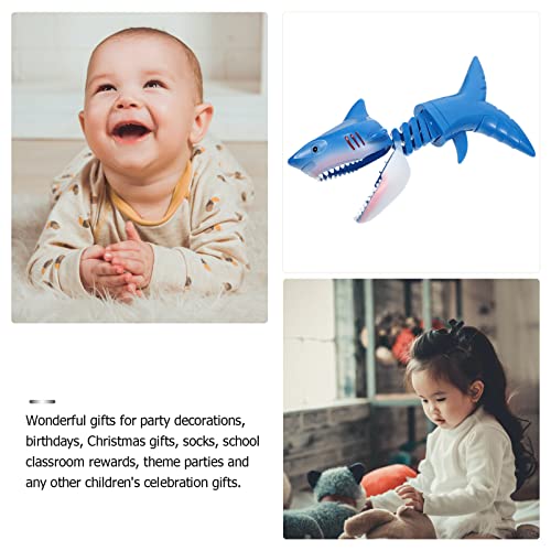 Toyvian Juguetes De Escritorio Dinosaur Hand Grabber Hungry Shark Grabber Hungry Shark Toys Game Game Game Ocean Animals Figuras Títeres: Tiburón Shark Head Grabber Toy