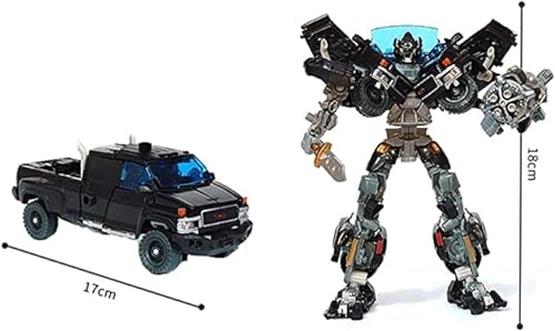 Transformers Juguete Ironhide Figura de acción Coche Robot Modelo KO Versión-A