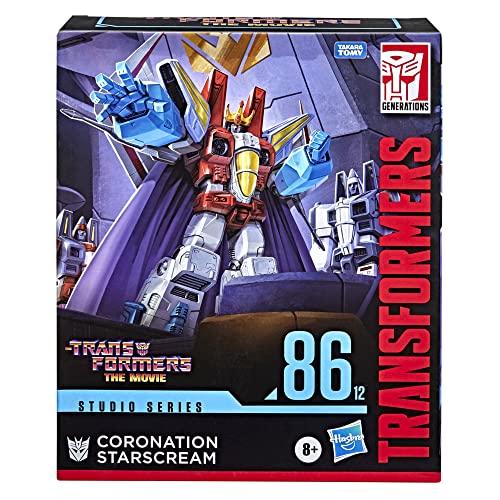 Transformers Juguetes Studio Series 86-12 - Figura de Coronation Starscream Clase líder película 1986-21,5 cm