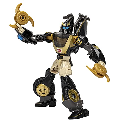 Transformers Legacy Evolution - Deluxe Class - Figura de Prowl Animated Universe - 14 cm - para niños y niñas a Partir de 8 años