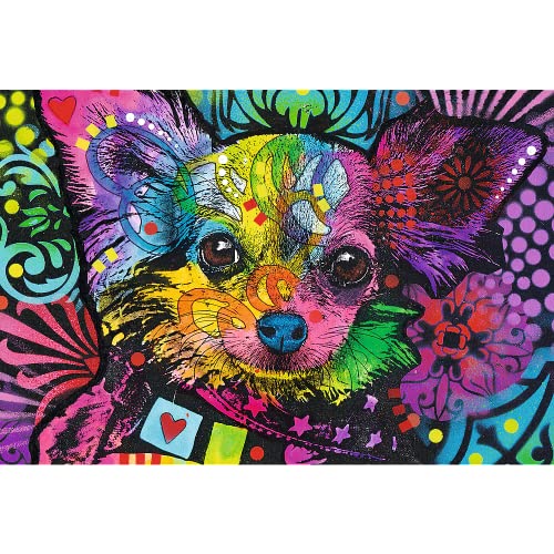 Trefl 500 + 1 Elementos, Wood Craft, Formas Irregulares, 50 Figuras De Animales, Rompecabezas Moderno Premium, DIY, para Adultos Y Niños A Partir De 12 Años Puzzle de Madera, Color Cachorro Colorido