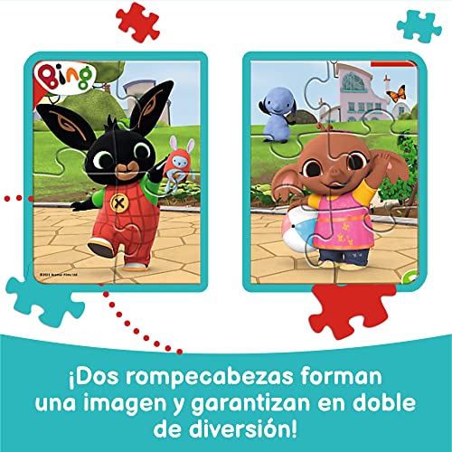 Trefl Baby con Marco, para niños a Partir de 2 años Puzzle, Color Juegos de Bing