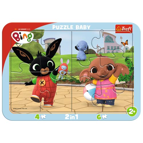 Trefl Baby con Marco, para niños a Partir de 2 años Puzzle, Color Juegos de Bing