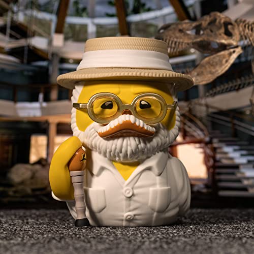 TUBBZ Figura Coleccionable de Pato de Goma de Vinilo del Dr. John Hammond - Producto Oficial de Jurassic Park - TV, películas y Videojuegos