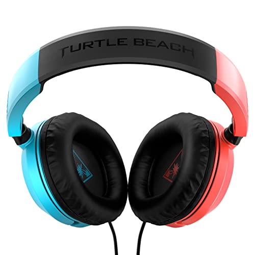 Turtle Beach Recon 50 azul/rojo Auriculares Gaming Nintendo Switch, PS4, PS5, Xbox SeriesX|S, Xbox One y PC